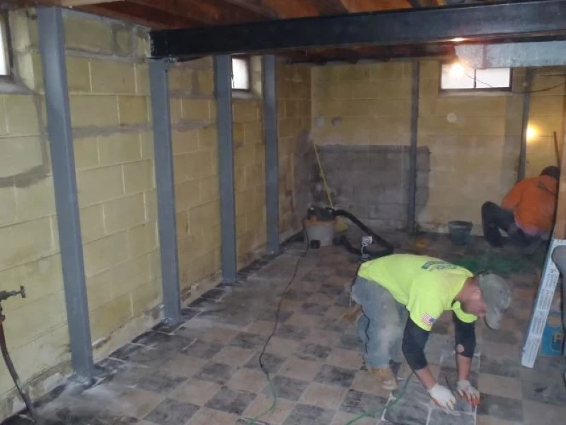 Basement Wall Repair in Tupelo, MS