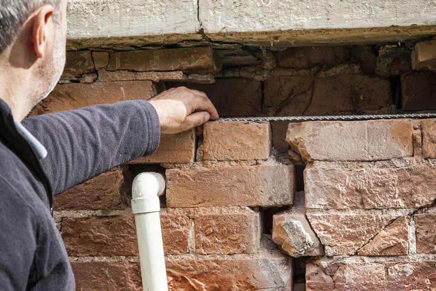 Cracked Wall / Structural Repair in Tupelo, MS