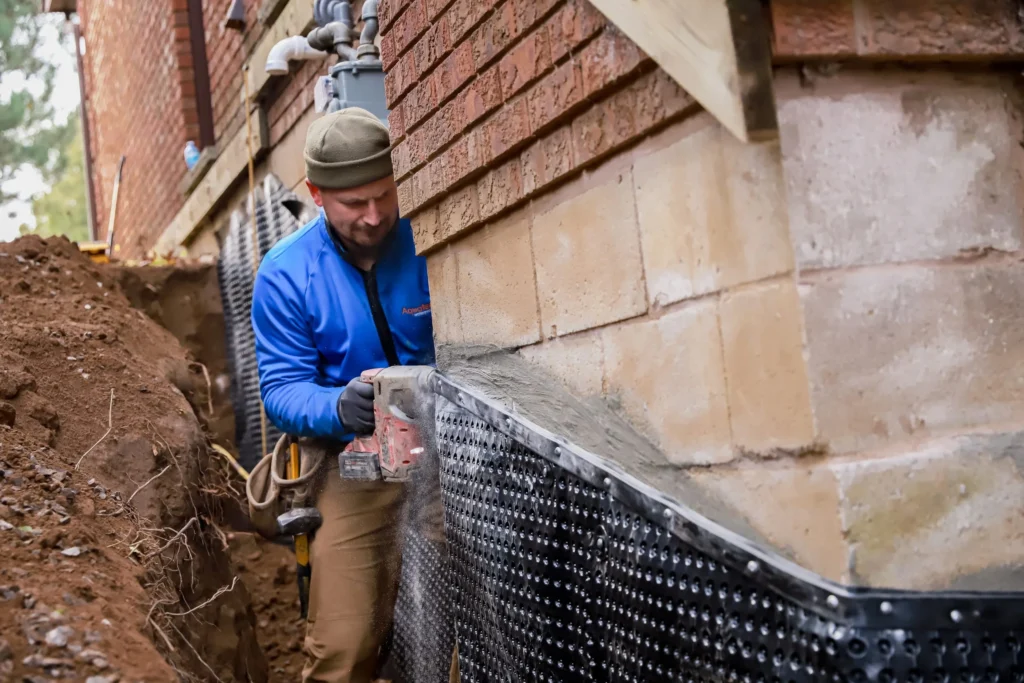 Foundation Wall Repair in Tupelo, MS