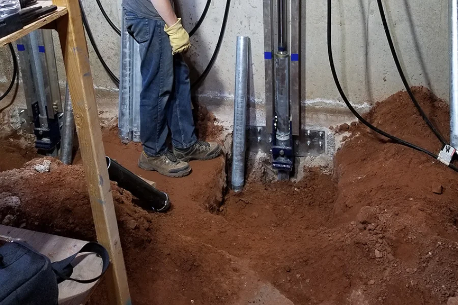 Injection Pier Installation in Tupelo, MS